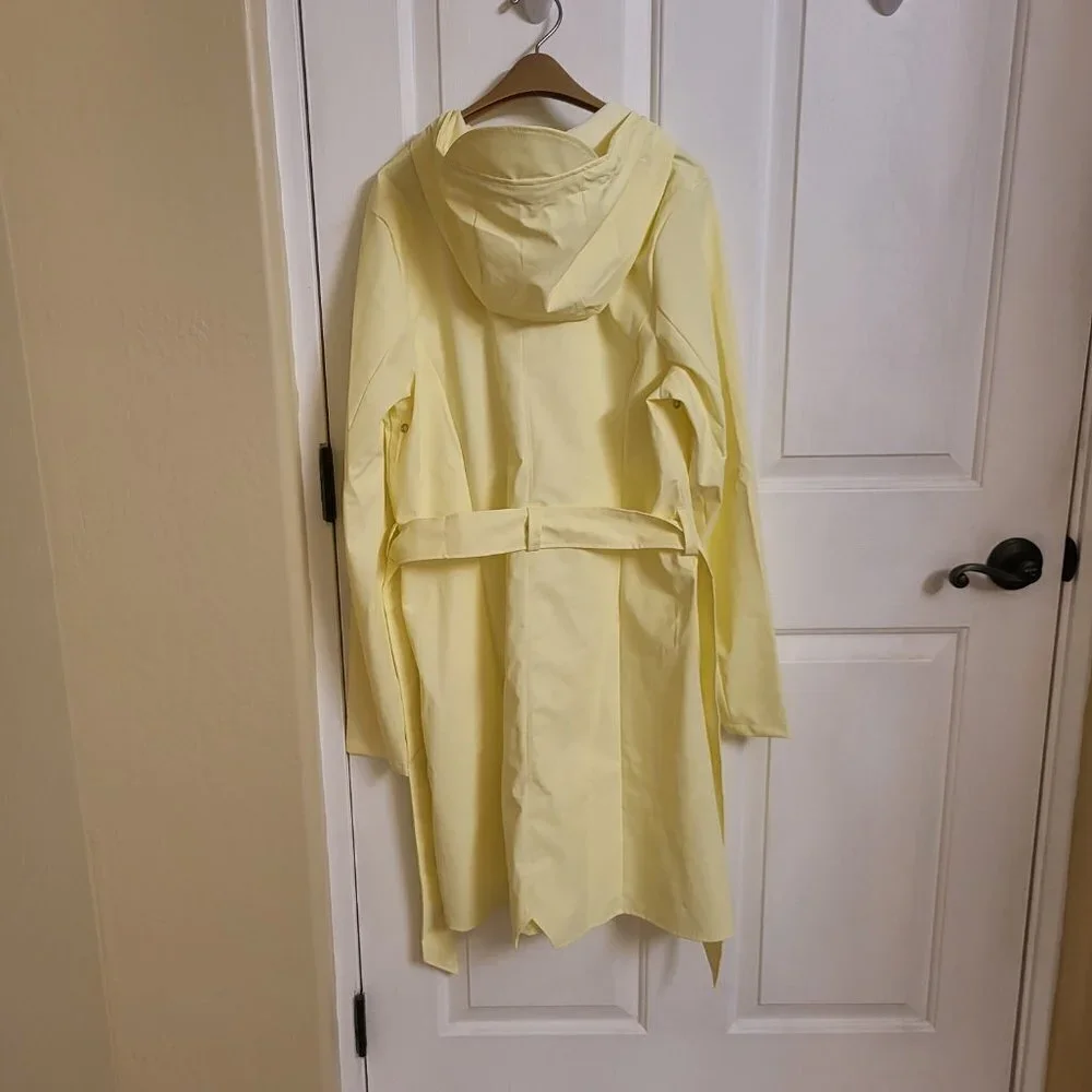 RAINS - Curve W Jacket Color (yellow) Size: Medium NWT - Picture 5 of 12